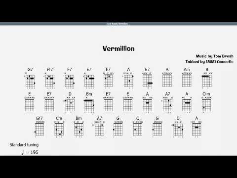 (Tom Bresh) Vermillion | TAB