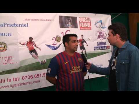 LIGA PRIETENIEI GIURGIU -  INTERVIU A.R.G. FINAL DE MECI ETAPA I