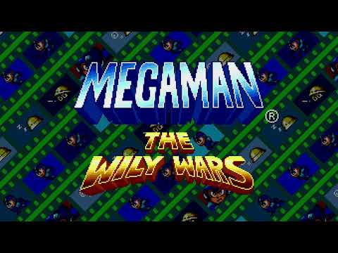Dr. Wily Map (Mega Man 3) (Unused Version) - Mega Man: The Wily Wars