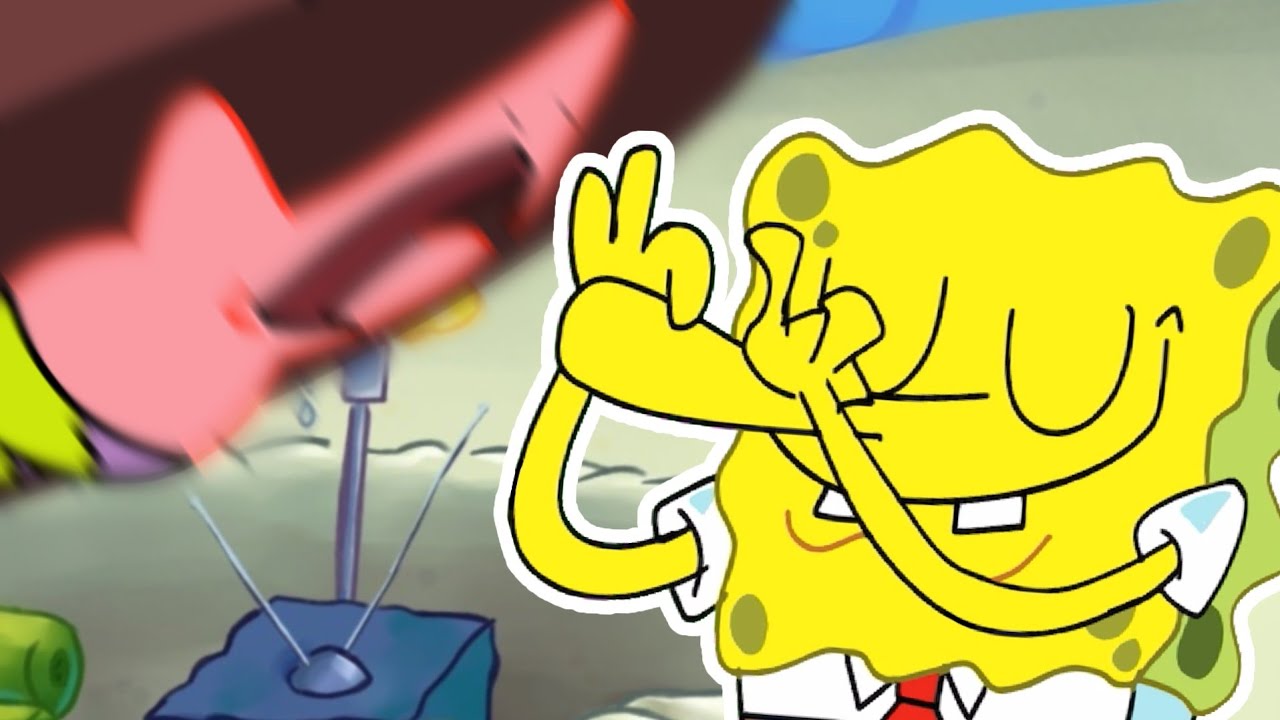 the spongebob intro but it's on a budget