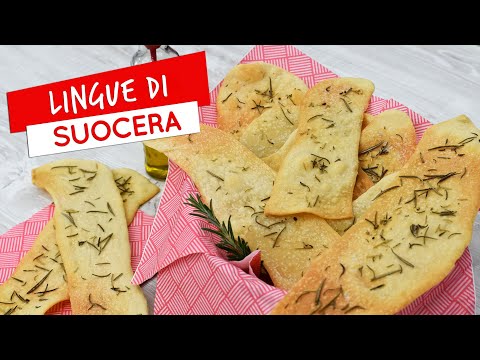 Lingue di suocera croccantissime: perfette per un aperitivo