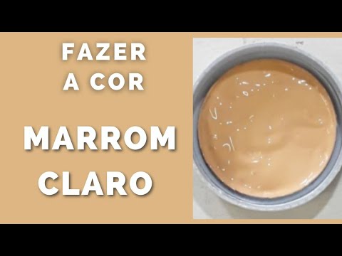 How to make Light Brown color (part 2)