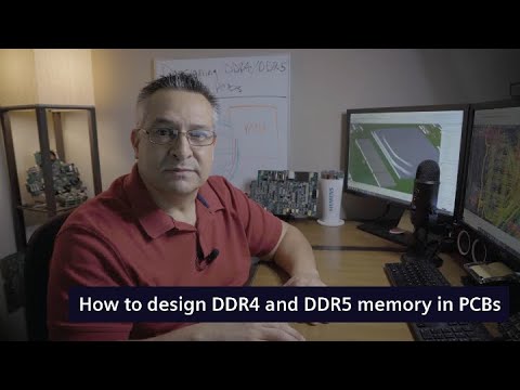 How to design DDR4 and DDR5 memory in PCBs