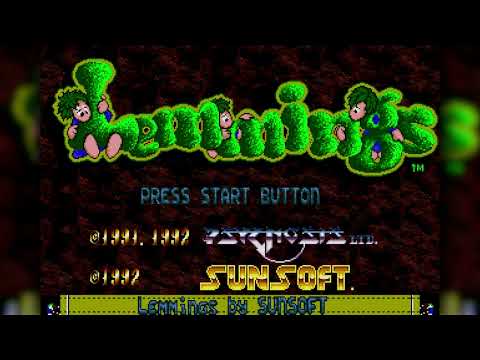 The Best of Retro VGM #2895 - Lemmings (Mega Drive/Genesis) - Stage Theme 15