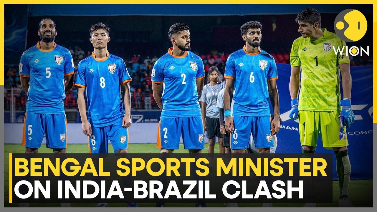 West Bengal Sports Minister Looks Ahead to Historic India-Brazil Clash | WION Sports