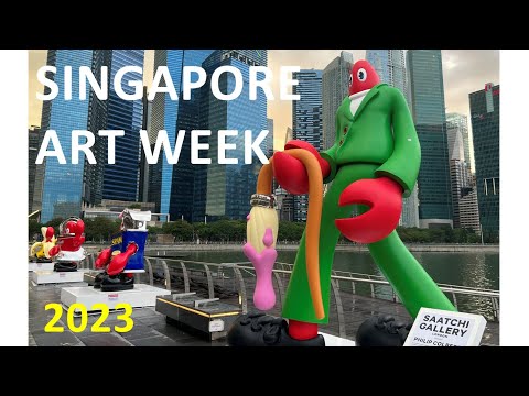 Singapore Art Week 2023, a must-see outdoor art by Philip Colbert’s 1st ever exhibition in Singapore