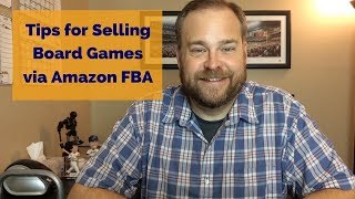 Selling Board Games on Amazon FBA - Top Tips for Selling Games on Amazon