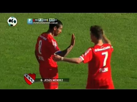 Gol Jesús Méndez - Independiente 2 Vs Rosario Central 0 - Primera División 2014
