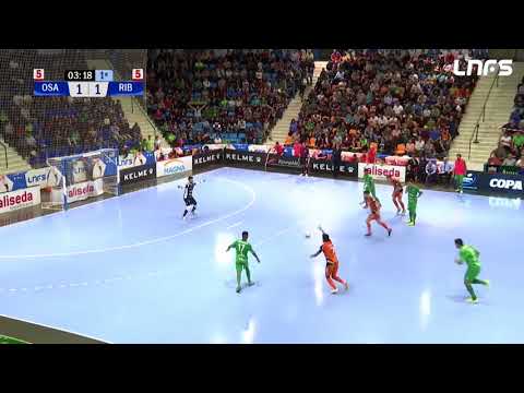Gol Iago Rodriguez (1-2) Osasuna Magna - Aspil Vidal Ribera Navarra. J7, 1Div. LNFS