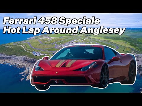 Ferrari 458 Speciale Hot Lap around Anglesey Circuit
