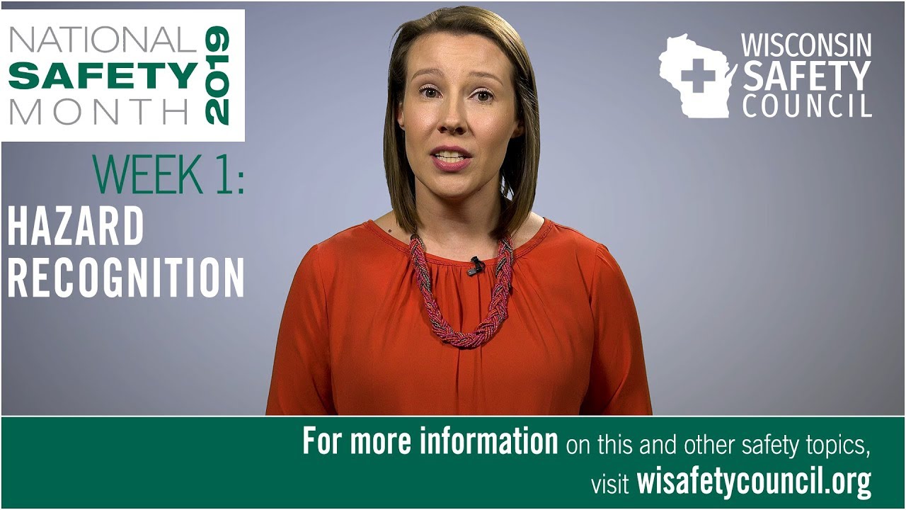 Week 1: Hazard Recognition