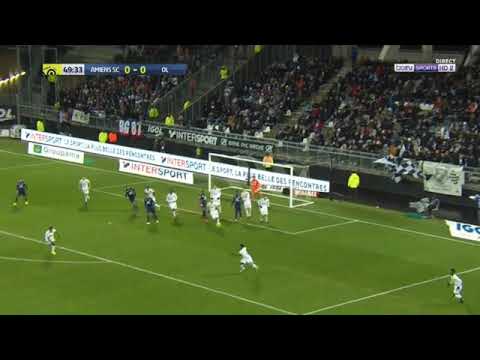 Goal Jason Denayer Amiens  -0  vs Lyon -1