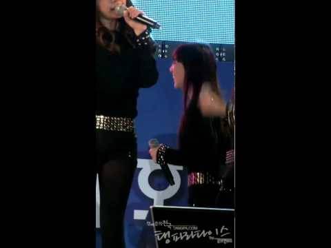 [Fancam] 100501 Taeyeon SNSD - Oh!@Gyeonggi Sports Festival