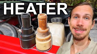 Chevy Truck Heater Hoses ALWAYS LEAK FIX Them Now!