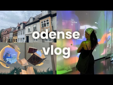 AMERICAN IN DENMARK, My 1st Visit to Odense, Hans Christian Andersen House, Street Food, Nature Hike