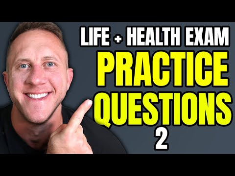 Real Practice Questions For The Life + Health Exam - (EVERY STATE!)