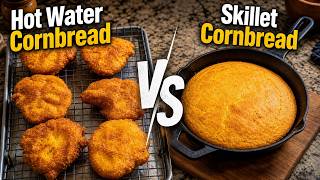 Hot Water Cornbread or Skillet Cornbread? Try Both!