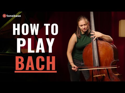 Playing Bach On Double Bass (ft. Bach Cello Suite No. 6 in D major - Prelude)