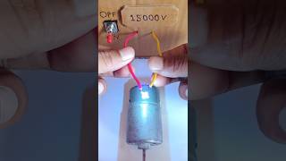 Download lagu What Happens When You Apply 15,000V to a 12V 775 Motor – Shocking Results! | #shorts #dcmotor mp3