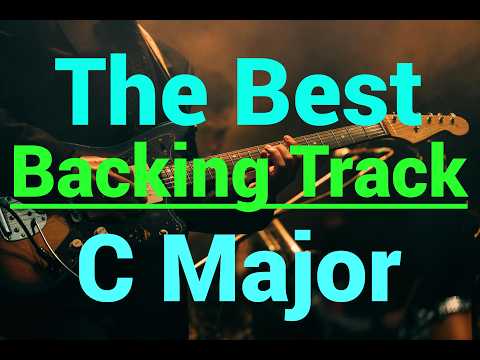 Pop Rock BACKING TRACK C Major | C-G-Am-F | 130 BPM | Guitar Backing Track