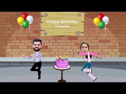 Happy birthday Omaira