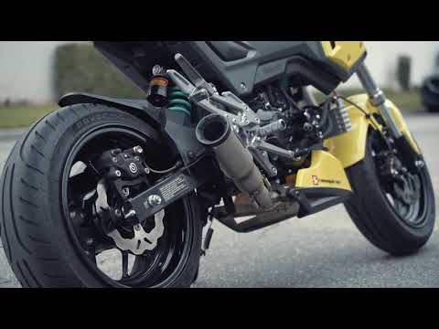 Vance and Hines Hi-Output Hooligan Honda Grom 125 Exhaust Sound Clip