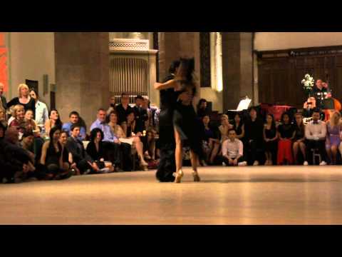 Adrian Veredice & Alejandra Hobert Edinburgh Tangofestival 2013 Milonga