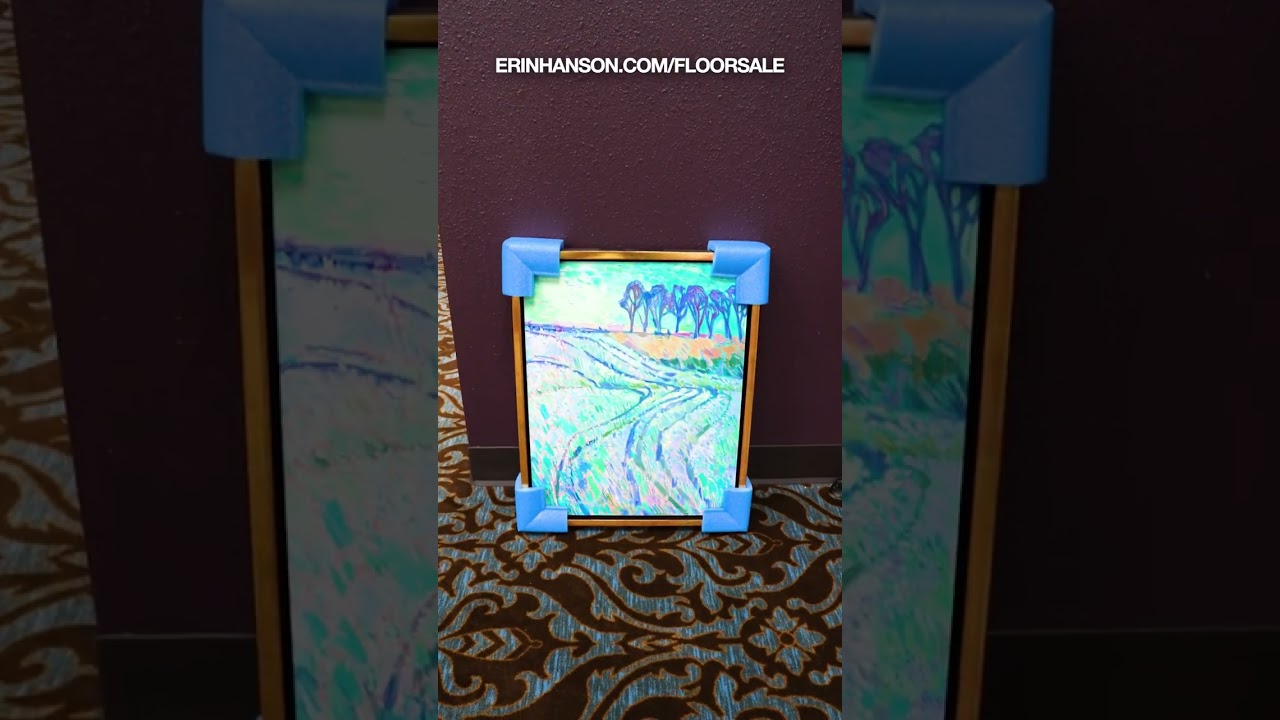 Annual Floor Sale and Video Walk Through of the Erin Hanson Gallery