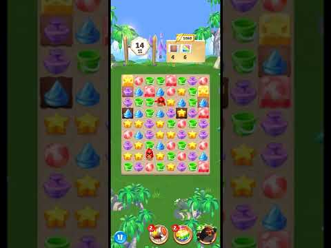 Angry Birds Match 3 - Level 187