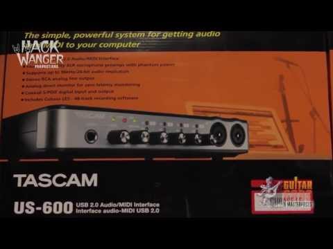 Players Planet Product Overview - Tascam US-600 6-in/4-out Audio/Midi Interface