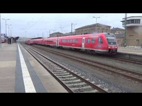 BR 612 (DB Regio Bayern) RE 3430 nach Nürnberg Hbf. - Hof Hbf.