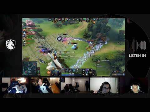 "UNLUCKY guys" -Team Liquid comms when Micke dropped his Manta