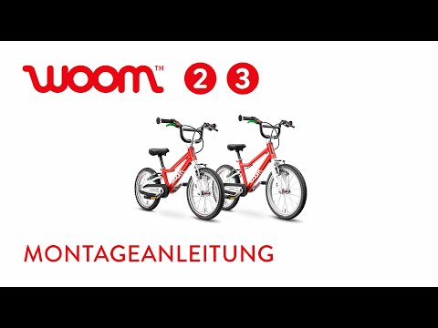 Montageanleitung für Räder woom 2 und 3 | woom bikes