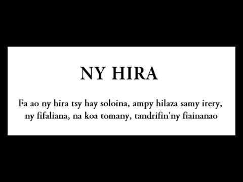 Ny hira - Solo Andrianasolo (Hasambarana)