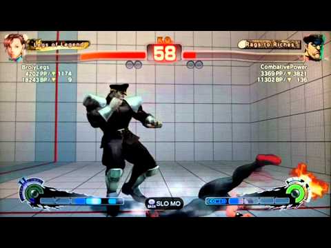 SSF4 AE:2012 BrolyLegs (Chun Li) vs CombativePower (Bison)