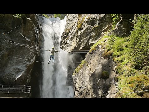 Via Ferrata Cascade de Bérard - Waterfall adventure