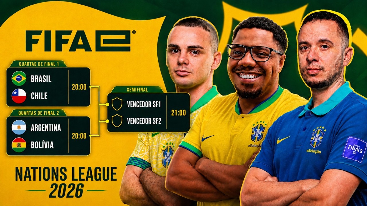 AO VIVO: FINAIS da NATIONS LEAGUE eFootball Mobile - SEMANA 3
