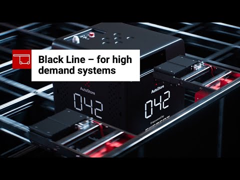 AutoStore Black Line: High Demand System Solutions | 3D Animation Promotional | Element Logic