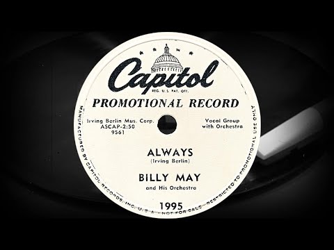 ALWAYS - BILLY MAY and His Orchestra (1952)