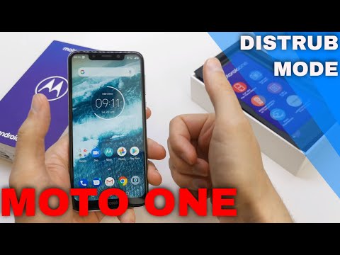 Enable / Disable Do Not Disturb in MOTOROLA ONE