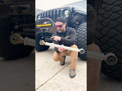 💥EASY BOLT-ON upgrade for your Jeep suspension!! 💥Savvy 7075 aluminum control arms #jeepwrangler