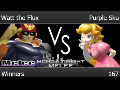 MNM 167 - TLOC | Watt the Flux (C Falcon) vs Purple Sku (Peach) Winners - Melee