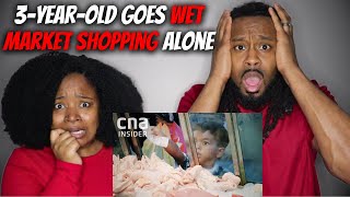 THIS WOULD NEVER HAPPEN IN AMERICA! 3 Year Old Goes Market Shopping On His Own! |TheDemouchetsREACT