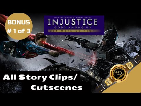 Injustice: Gods Among Us - Ultimate Edition | All Cutscenes\Story Mode & Cinematics HD