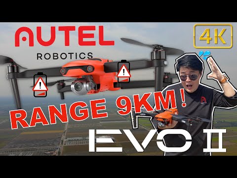 AUTEL EVO 2/EVO II - 9KM RANGE TEST !!!