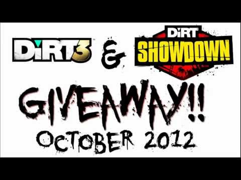 Dirt 3 & Dirt Showdown Giveaway (October 2012)