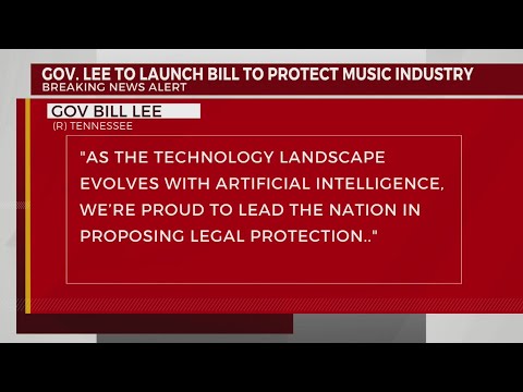 Gov. Lee to launch bill to protect music industry