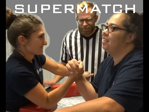 Shelton and Tina Arm Wrestling Supermatch