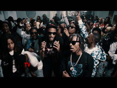 DMG Ra, Backend Glo, Shawty 4, HotBlockStain, Freeband Keyy - Dangerous (Shot. by @KingHammondTV)