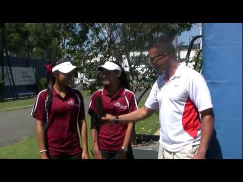 Lizette Cabrera and Priscilla Hon - Optus 14s Australian Teams Championships